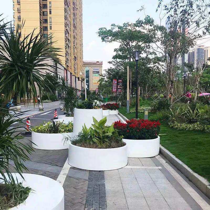 户外组合铁艺花箱花坛售楼部商业街市政道路花箱室外隔离箱,淘宝优惠券,粉丝福利购,淘宝优惠卷