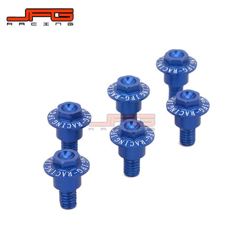 越野摩托车YZ125/250 YZ250/450FX改装配件CNC铝合金挡泥板螺丝 - 图2