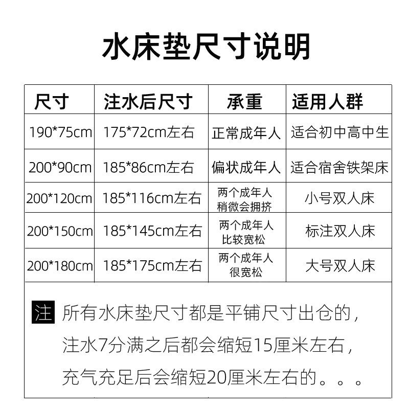 水床垫夏天双人充水凉家用水床双人床降温水垫床垫水冰垫水袋,淘宝优惠券,粉丝福利购,淘宝优惠卷