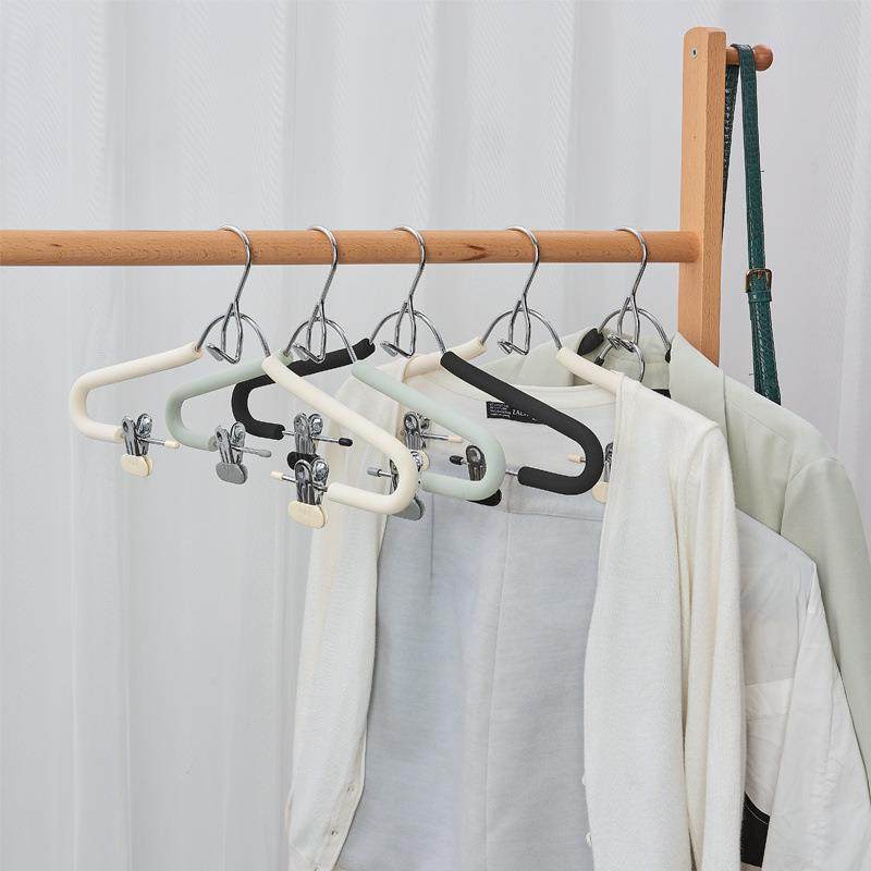 套装衣架家用防滑衣架裤架一体带夹汉服衣架多功能衣帽间高端衣架,淘宝优惠券,粉丝福利购,淘宝优惠卷