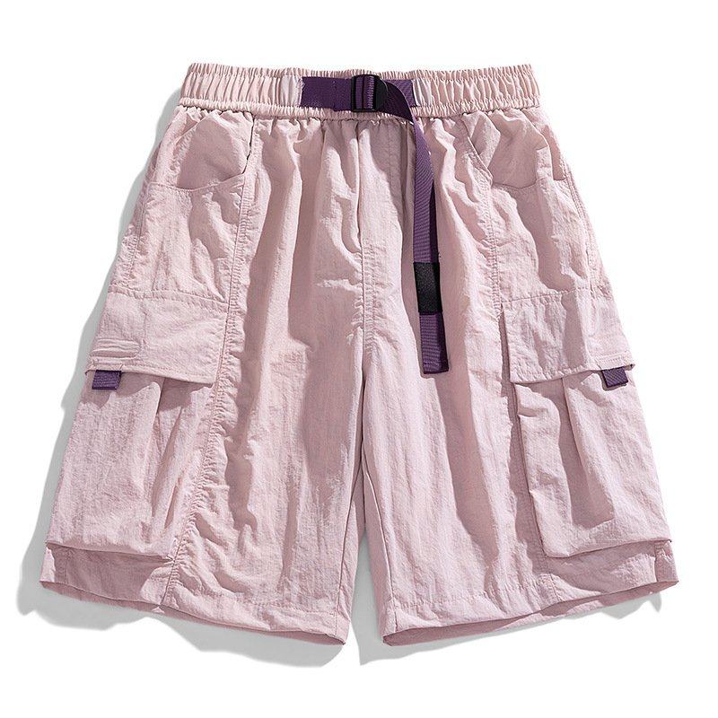 NASA美式机能速干工装冰丝短裤男士夏季薄款情侣休闲大码五分裤子,淘宝优惠券,粉丝福利购,淘宝优惠卷