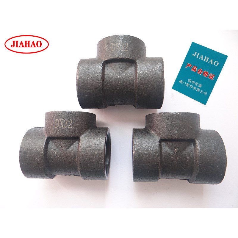 GB/T14383 ST(S)碳钢插入焊接式承插焊三通 ST(R)承插焊异径三通 - 图0