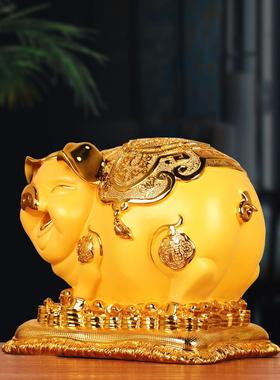 金猪摆件存钱罐储蓄罐大号十二生肖创意可爱个性家居饰品工艺礼品