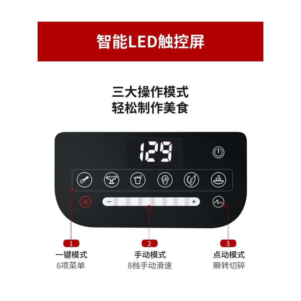 美国柏兰德/Blendtec多功能家用大功率自清洗榨汁机免滤破壁机650 - 图2