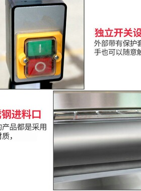 YMA110款高速压面机 商用电动擀揉面压皮机 不锈钢快速面皮机