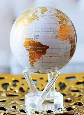 mova自转地球仪磁悬浮摆件光能永动饰品高端送领导送男生生日礼物