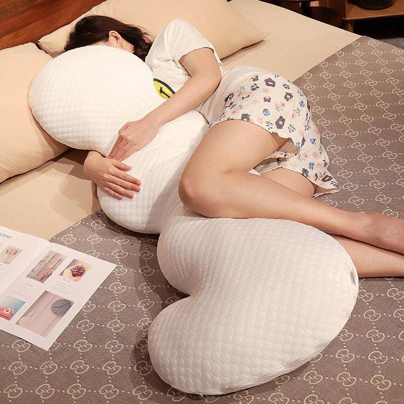 夏季冰凉抱枕长条枕女生睡觉床上夹腿侧睡枕头卧室大靠枕床头靠垫,淘宝优惠券,粉丝福利购,淘宝优惠卷
