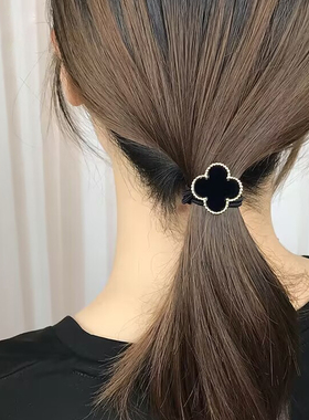 幸运草发圈扎马尾头绳发绳
