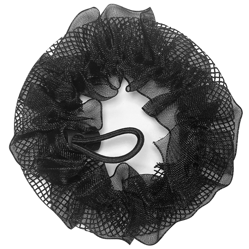 发网女舞蹈生专用考级网兜盘头发儿童跳舞拉丁舞丸子头盘发神器 - 图0