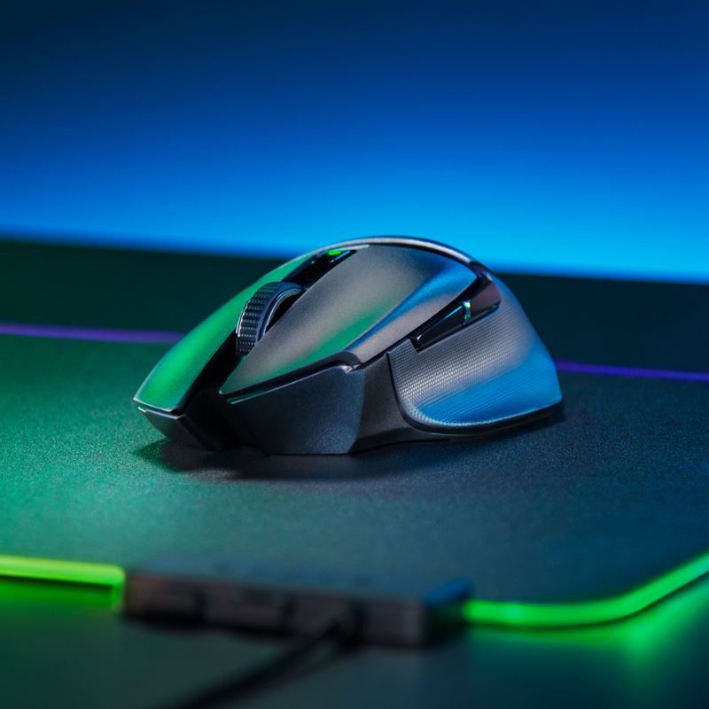 Razer雷蛇巴塞利斯蛇X极速版蓝牙USB双模无线小巴蛇电竞游戏鼠标-图2