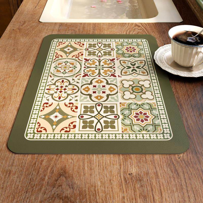 范居态度硅藻泥厨房台面沥水垫防滑吸水垫软垫碗筷隔热免洗杯垫,淘宝优惠券,粉丝福利购,淘宝优惠卷