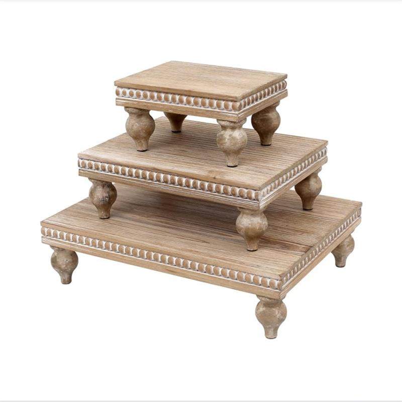 创意木质底座家居装饰茶几相框摆件点心托盘乡村风装饰实木收纳架,淘宝优惠券,粉丝福利购,淘宝优惠卷