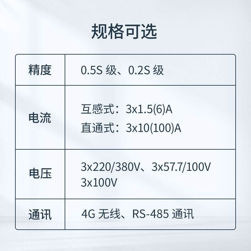 |华D立TZ545三相智能电表0.5S级多功能电表三相四线380V--图0