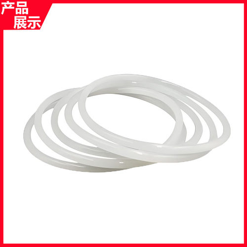 白硅胶线径3.55/5.3mm耐磨耐油密封圈SIL VMQ O-Ring高温防水无毒 - 图1