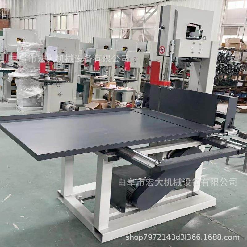 卧式精密度高切片锯 发泡砖密度板聚氨酯板切割带锯机 立式木工锯,淘宝优惠券,粉丝福利购,淘宝优惠卷