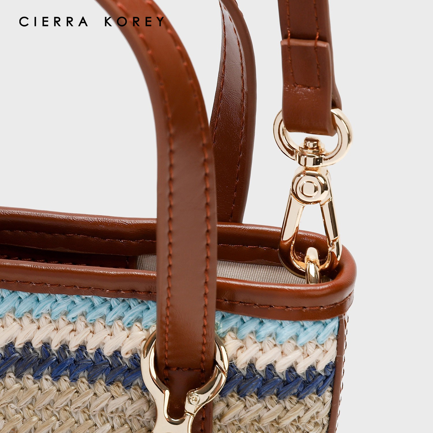 Cierra Korey官网彩色托特包包女2025新款今年流行手提单肩斜挎包 - 图2