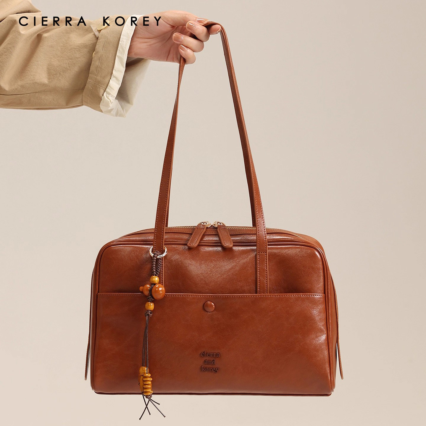 CierraKorey官网 枕头包包大容量2025新款女士手提包波士顿单肩包,淘宝优惠券,粉丝福利购,淘宝优惠卷