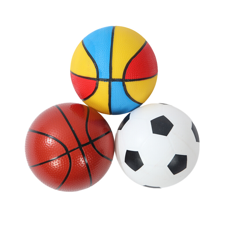 小皮球幼儿园足球篮球西瓜球按摩球儿童球类玩具婴幼儿宝宝弹力球-图3