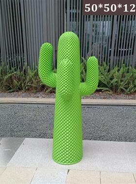 Gufram大型仿真网红仙人掌衣帽架雕塑家庭房间装饰客厅落地大摆件