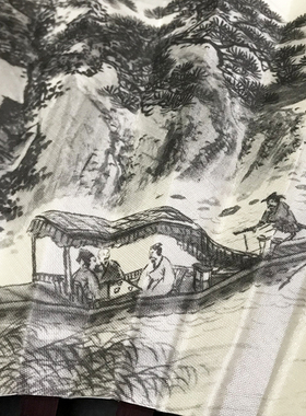 男士折扇扇子中国风特色礼物送老外国人出国纪念品中式传统工艺品