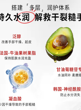 【淘宝百亿补贴官方直播】京城美研DNA钠胶原蛋白护手霜滋润保湿