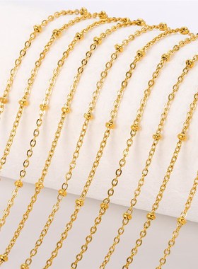 极速GAaTTVICT 10pcs/lot Bulk Wholesale DIY Rolo Chains Neckl