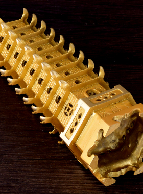 极速纯黄铜宝塔九层文昌塔家居办公室书桌摆O件学生领导礼品文峰