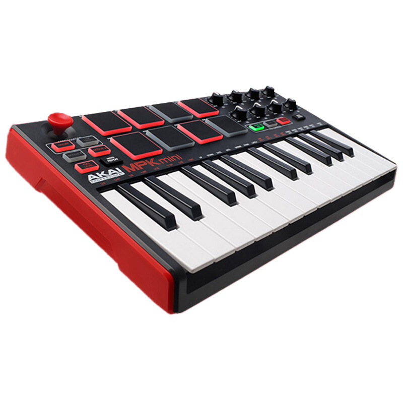 雅家AKAI MPK MINI MK3 MIDI控制器/MIDI键盘 音乐编曲 便携键盘 - 图0