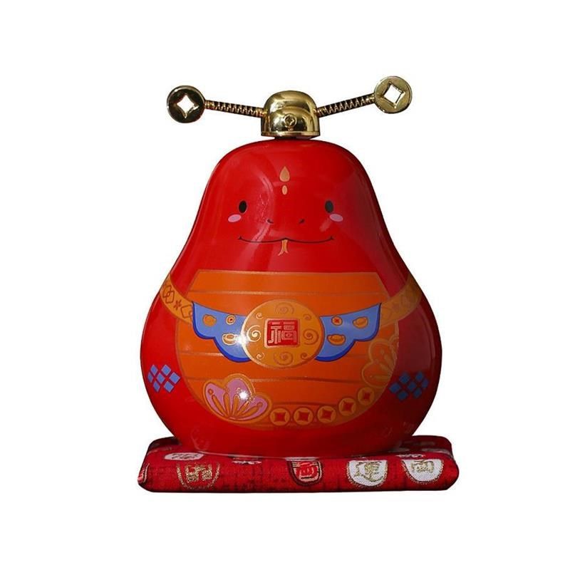 2025蛇年摆件新年礼o物陶瓷招财存钱罐可加logo十二生肖吉祥物厂,淘宝优惠券,粉丝福利购,淘宝优惠卷