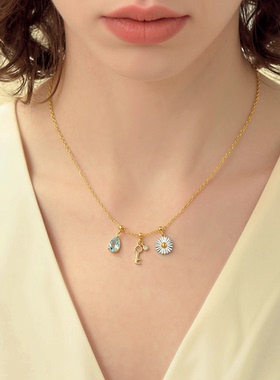 小众设计项链DIY吊坠可选颜色