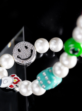 iMOKJT珍珠项链绝美穿搭配饰