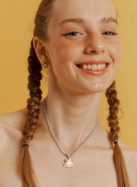 iMOKJT怪力岛系列小怪兽个性项链吊坠可拆DIY钥匙扣包挂饰