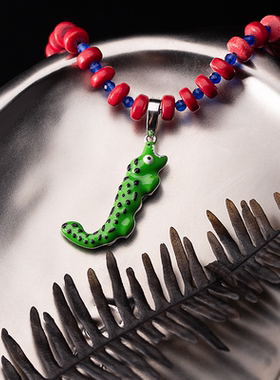 iMOK原音小鳄鱼珠宝小众挂件礼物