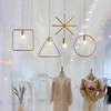 Hot selling Nordic clothing store chandelier window cashier creative personalized women's clothing internet celebrity shop commercial bar decorative lamp