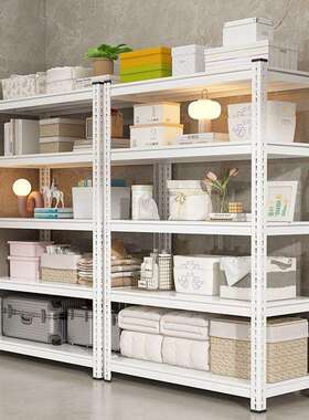 角钢货架仓库超市展示货物架家用可调节多层储物架仓储置物架货架