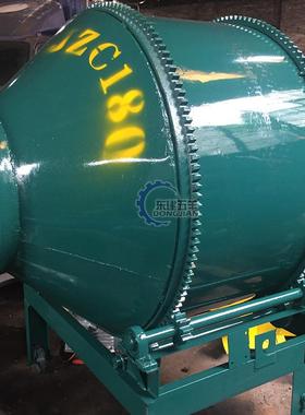 简易型砂浆水泥搅拌机JZC180250小滚筒拖轮混凝土搅拌机