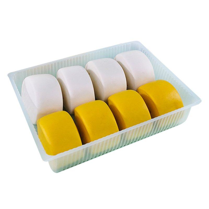 馒头包装盒一次性托盒包子花卷打包盒速冻锅贴塑料托盘方形糕点盒,淘宝优惠券,粉丝福利购,淘宝优惠卷