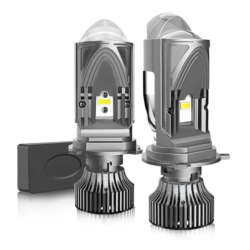 M01K三光源H4LED大灯摩托车远近一体矩阵h4大功率聚光汽车泡透镜,淘宝优惠券,粉丝福利购,淘宝优惠卷