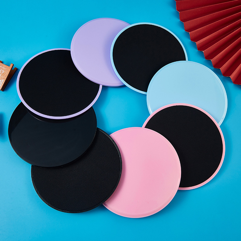 普拉提滑行盘健身家用瑜伽腹肌滑盘马甲线健腹运动滑行板膝盖垫子 - 图2