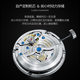 Shanghai Diamond Watch Men's Automatic Mechanical Watch Waterproof Luminous Fashion Watch 6102 Official Authentic Men's Watch