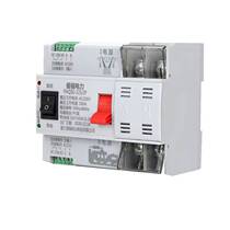 Dual power supply automatic transfer switch 100A 2P uninterrupted PC grade single-phase 220V timed switching constant electric ATS