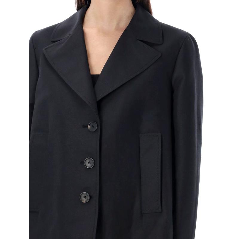 MARNI A-line cady blazer - 图1