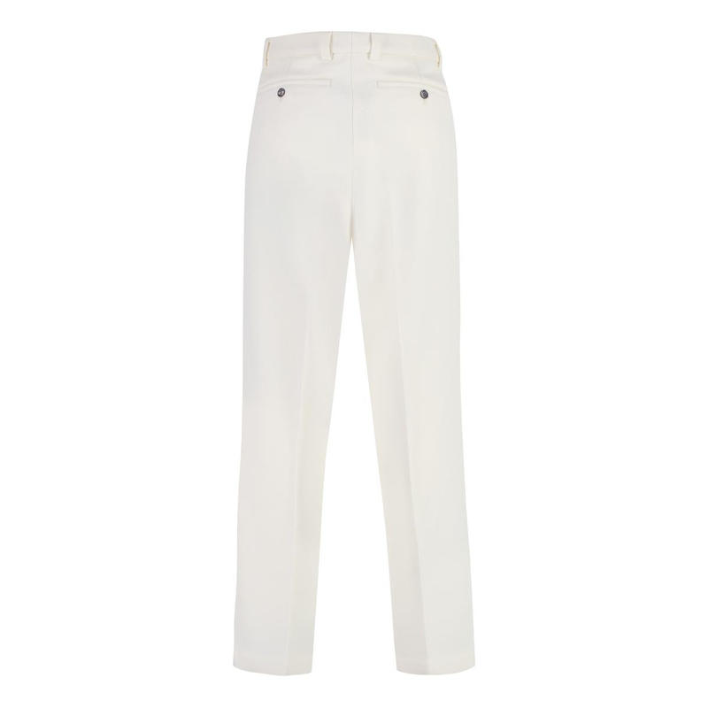 AMI PARIS VIRGIN WOOL TROUSERS - 图0