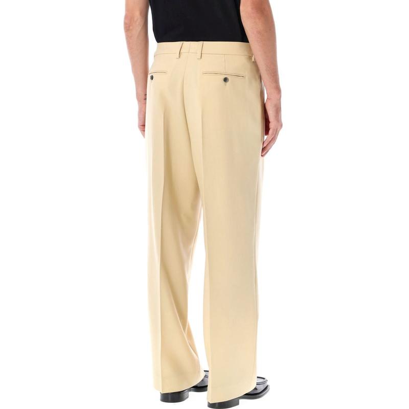 AMI PARIS Straight fit trousers - 图0