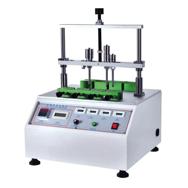 Four-station key life tester mobile phone switch key life tester touch screen key life tester