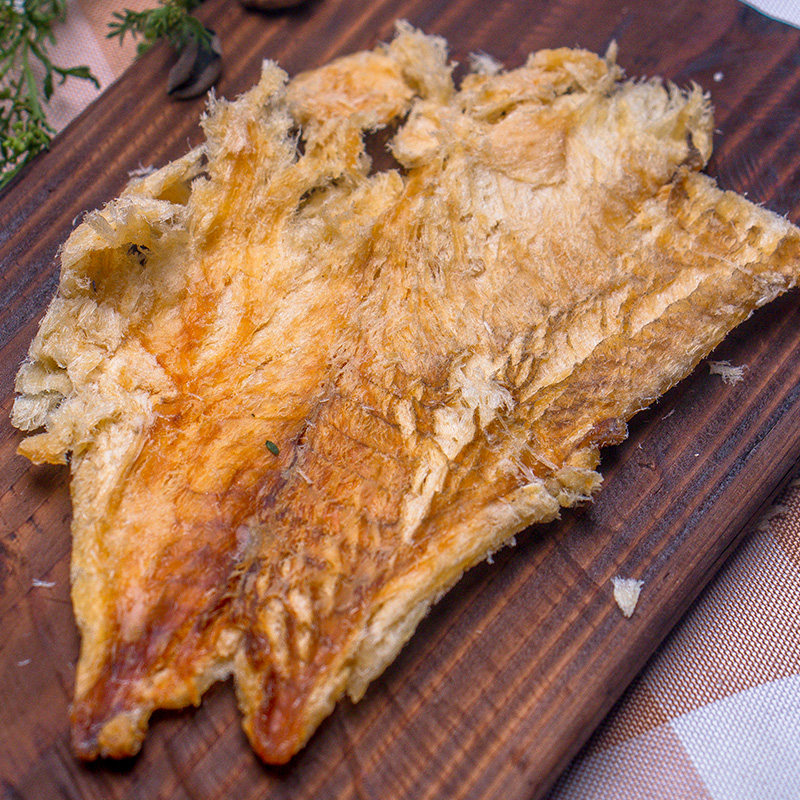 明珠熟鱼片6g250克10克更多选择鱼片王舟山烤鱼干鳕鱼片即食零食 - 图1