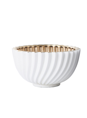 现代北欧创意螺旋纹黑白陶瓷果盘家居餐桌摆件客厅茶X几收纳装饰