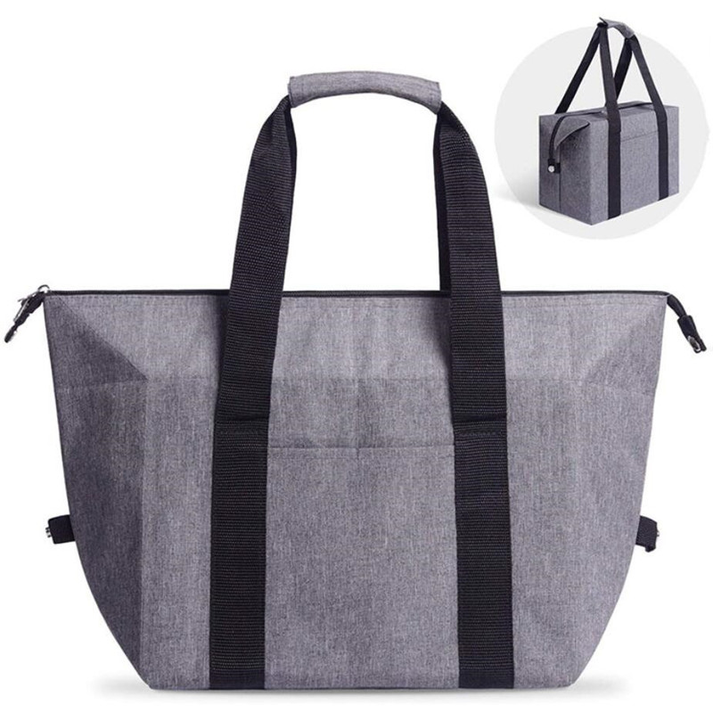 网红rproof Carry Tote Cooler Lunch Box Large Capacity Travel - 图0