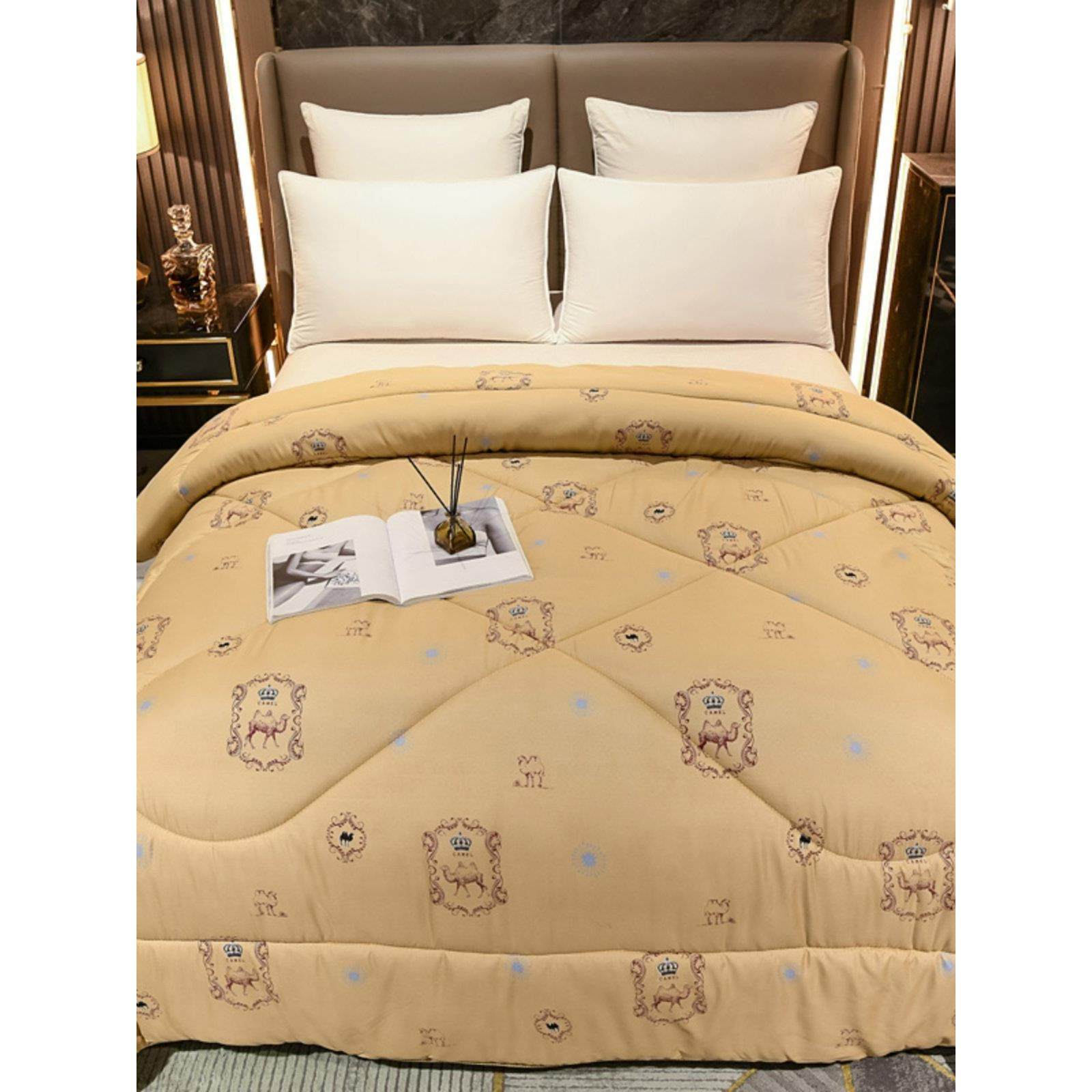 驼绒被礼盒装加厚保暖被子冬被羊毛被芯春秋被驼毛被礼品包邮家纺,淘宝优惠券,粉丝福利购,淘宝优惠卷