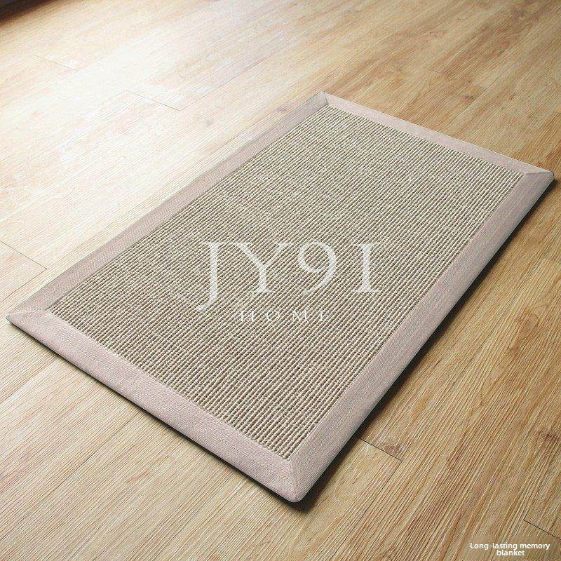 久忆玄关进门剑麻地垫耐磨客厅地毯防滑脚垫书房卧室草编门垫定制,淘宝优惠券,粉丝福利购,淘宝优惠卷